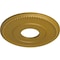 Ekena Millwork Bradford Ceiling Medallion (Fits Canopies up to 6 5/8"), 12 1/2"OD x 3 7/8"ID x 3/4"P, Pharaohs Gold CM12BRPGS - alternate 2